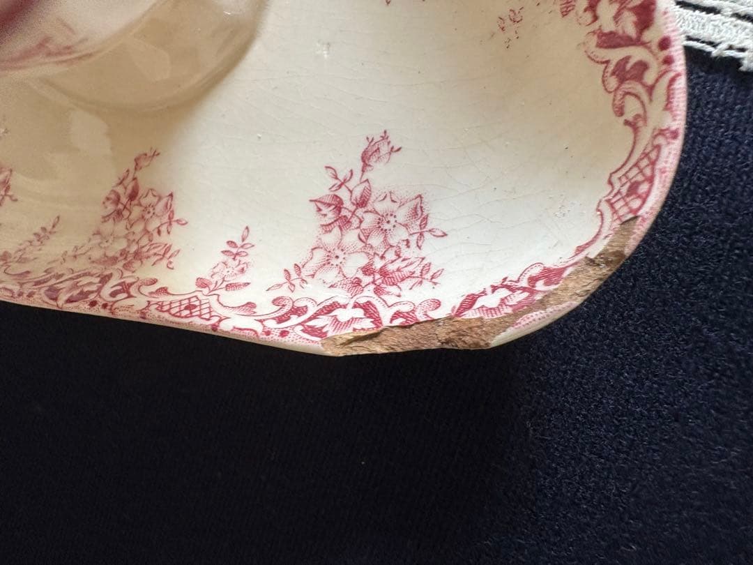 Terre de fer サクラソウ 枯れた ソーシエール フランスアンティーク