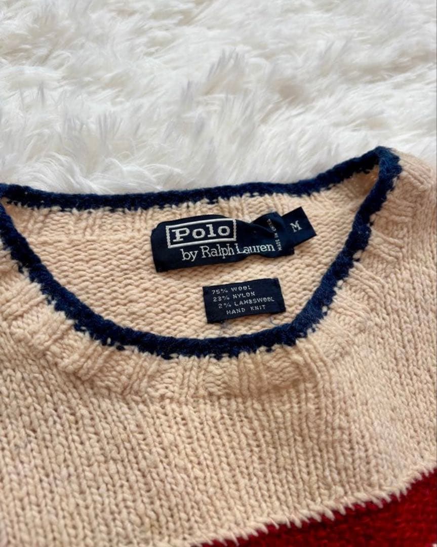 g*i様 【超希少】Polo by Ralph Lauren ニットセーター ア