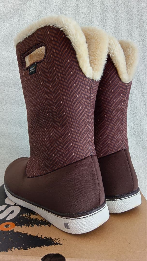 Bogs ブラウン ロングブーツ スノーブーツ MID BOOTS