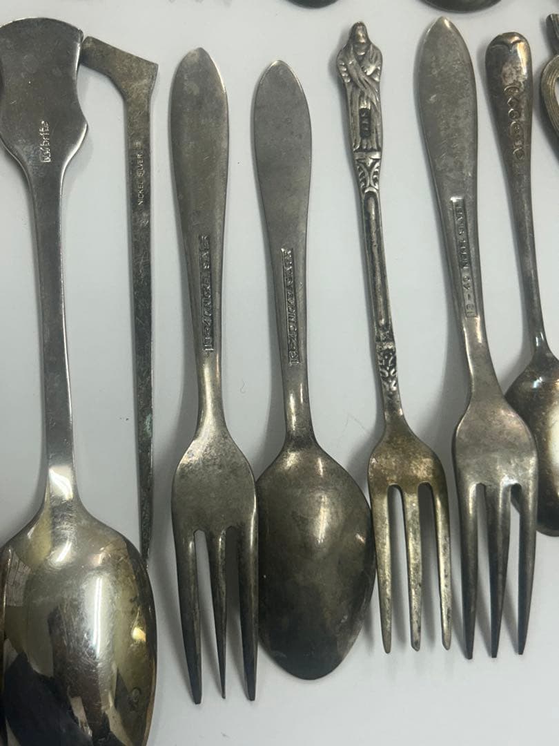 ST-27 ヴィンテージ/アンティーク/スプーン/フォークお箸まとめ売り/82本