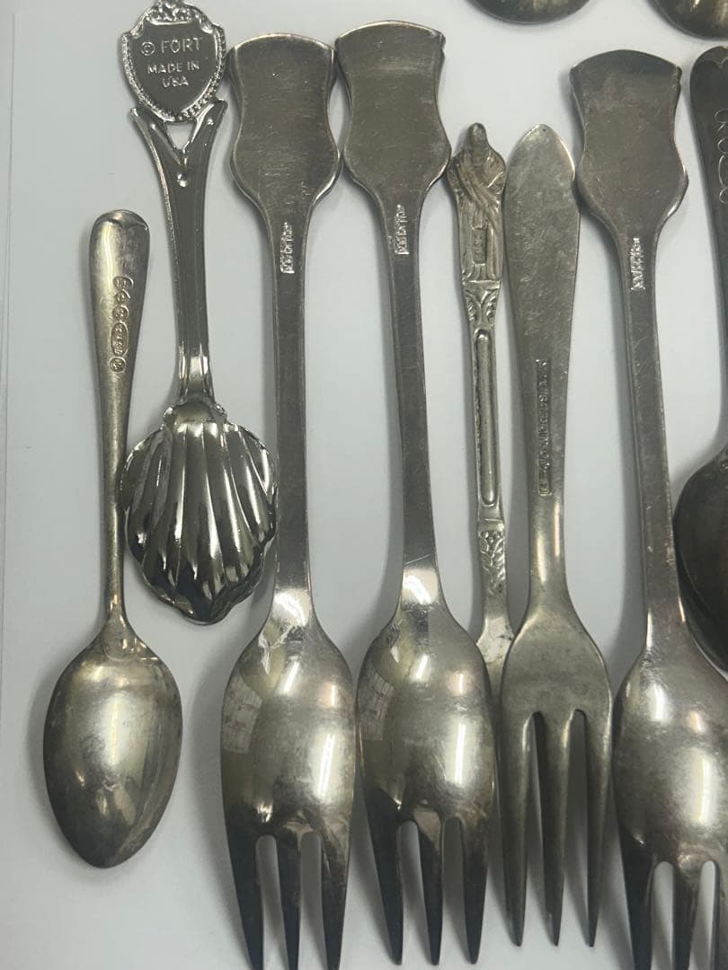 ST-27 ヴィンテージ/アンティーク/スプーン/フォークお箸まとめ売り/82本