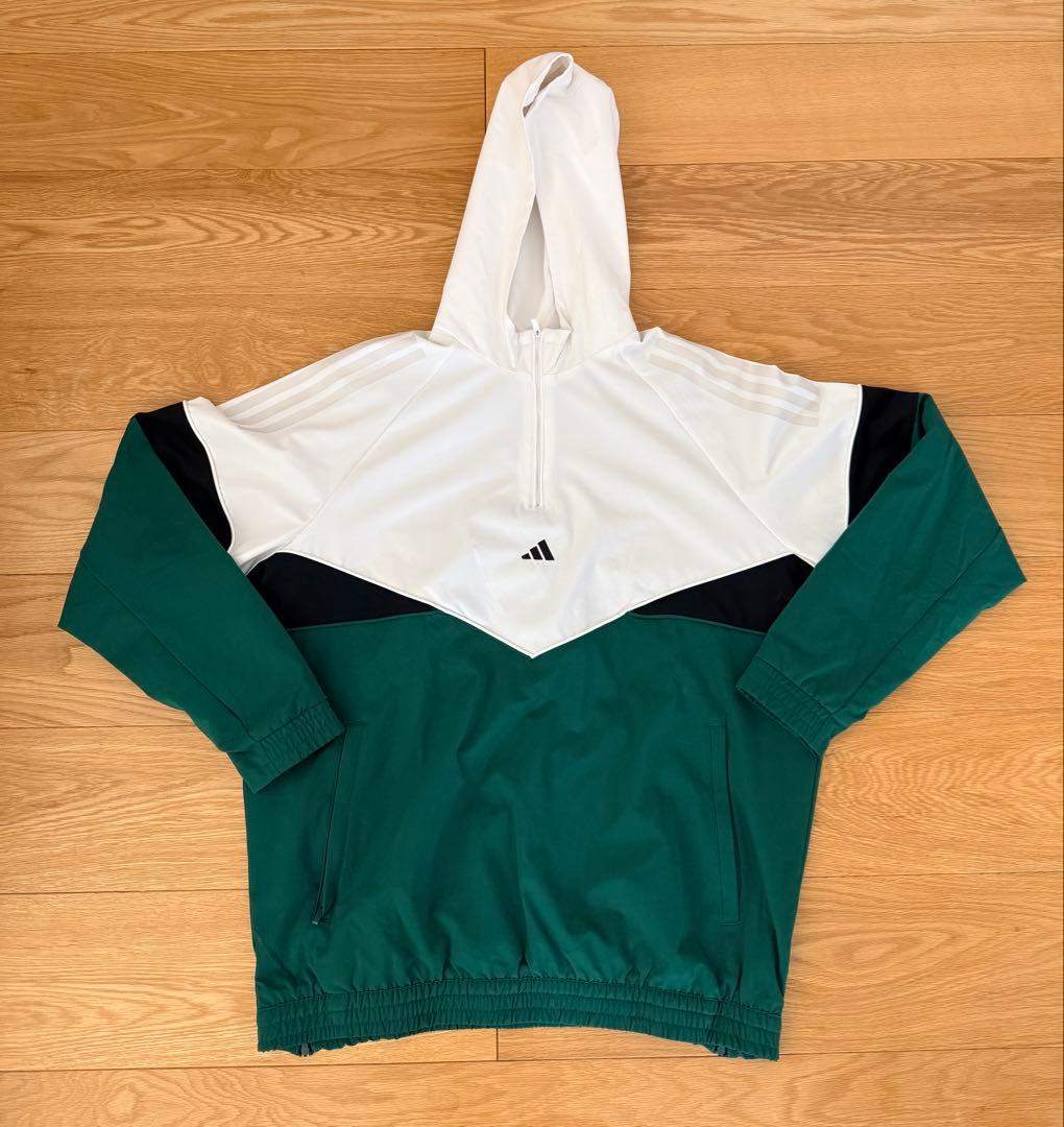 adidas セットアップ　ハーフジップパーカー Lサイズ