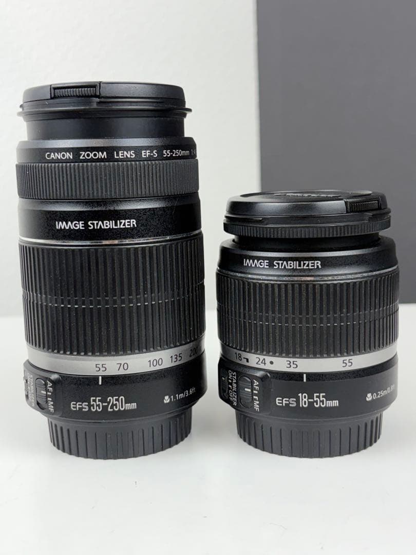 Canon EOS kissx4一眼レフカメラ レンズ2本付き