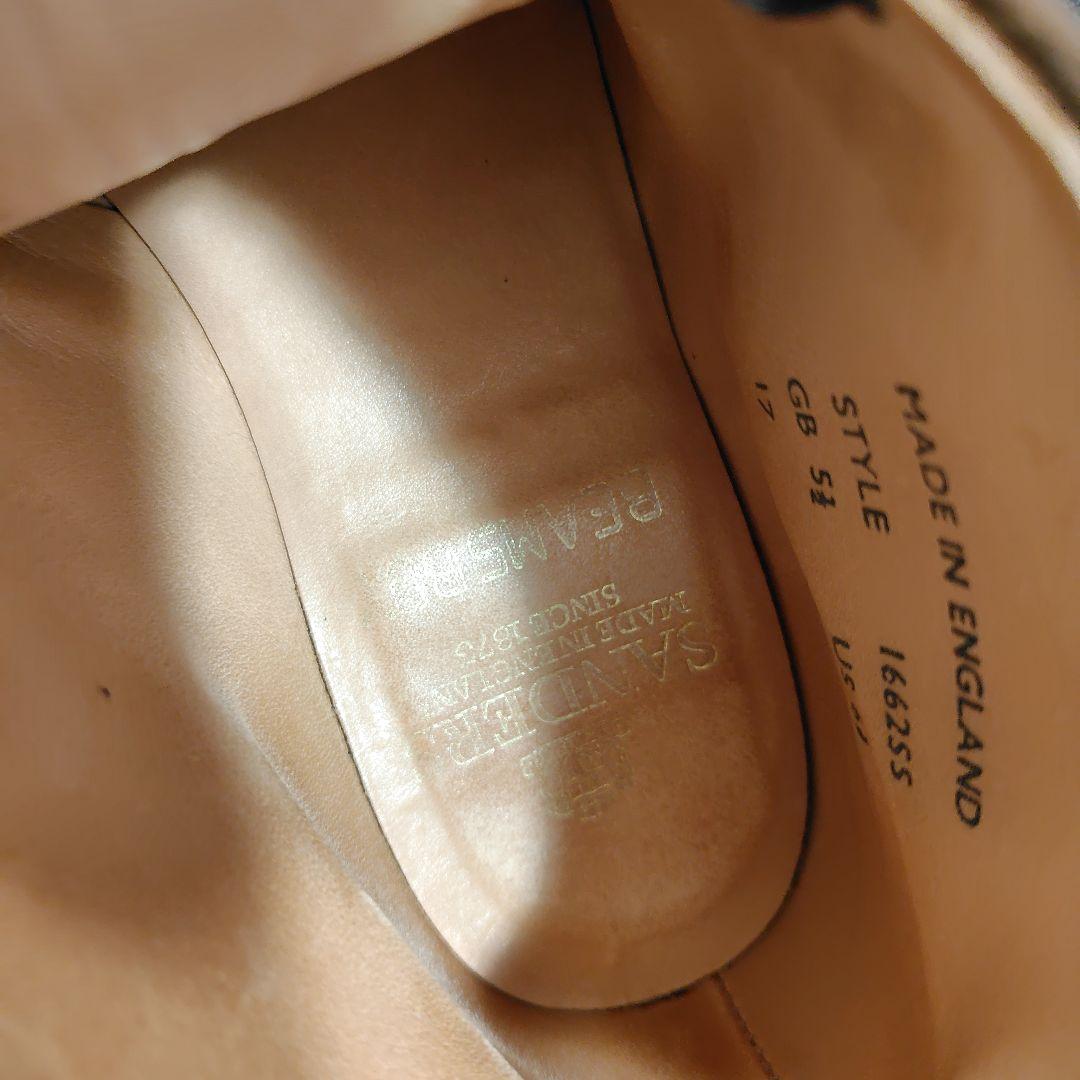 Sanders　BEAMSBOY別注 ブラウン スエードブーツ 5H