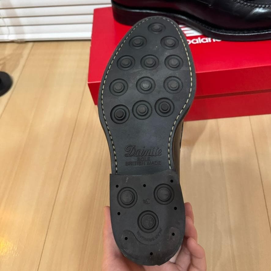 JALAN SRIWIJAYA　タッセルローファー ブラック ダイナイトソール