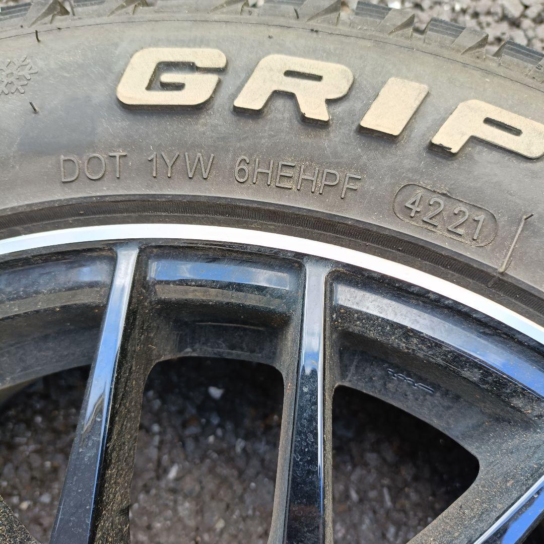 ホイール付きスタッドレスタイヤ 4本セット 185/60R16 21年製 送料込