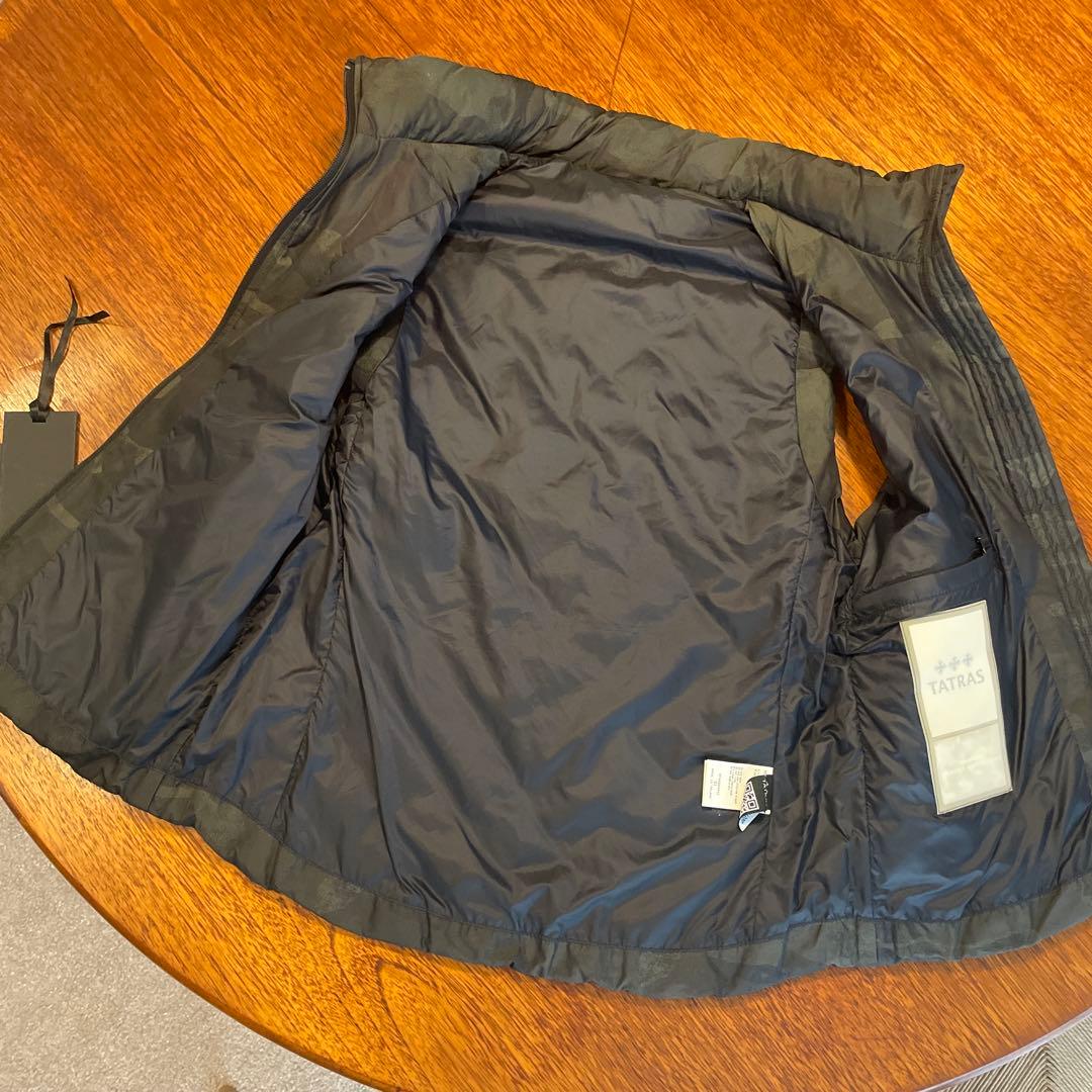 TATRAS ダウンベスト 迷彩柄