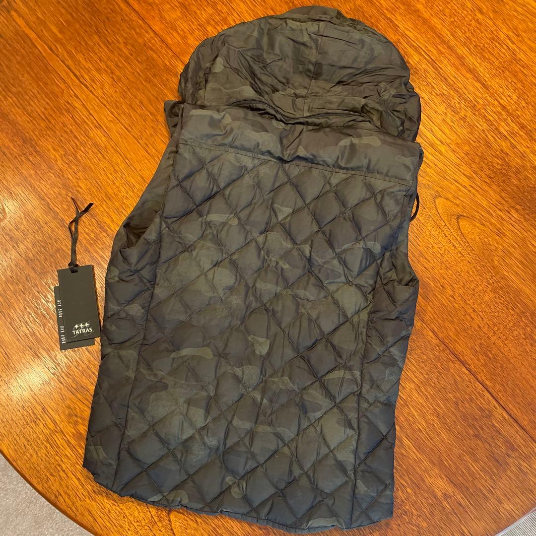 TATRAS ダウンベスト 迷彩柄