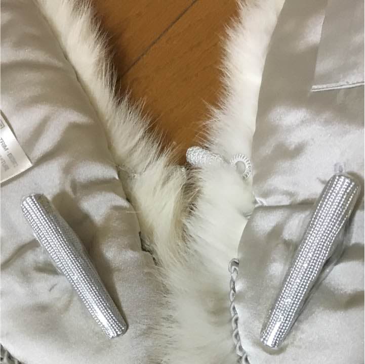 フォックス　ジャンボ　ファー　襟巻き　成人式　パーティー