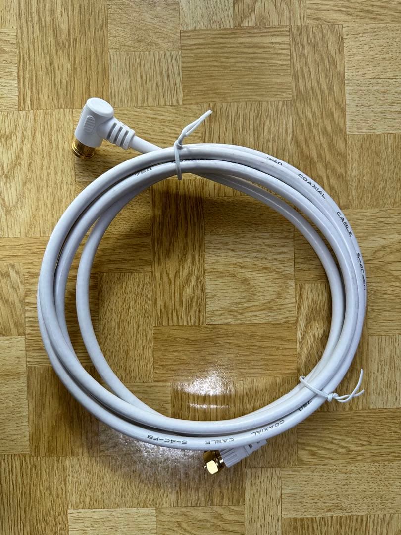 中古AQUOSポータブルテレビ12V 2T-C12AF-Bアンテナケーブル付