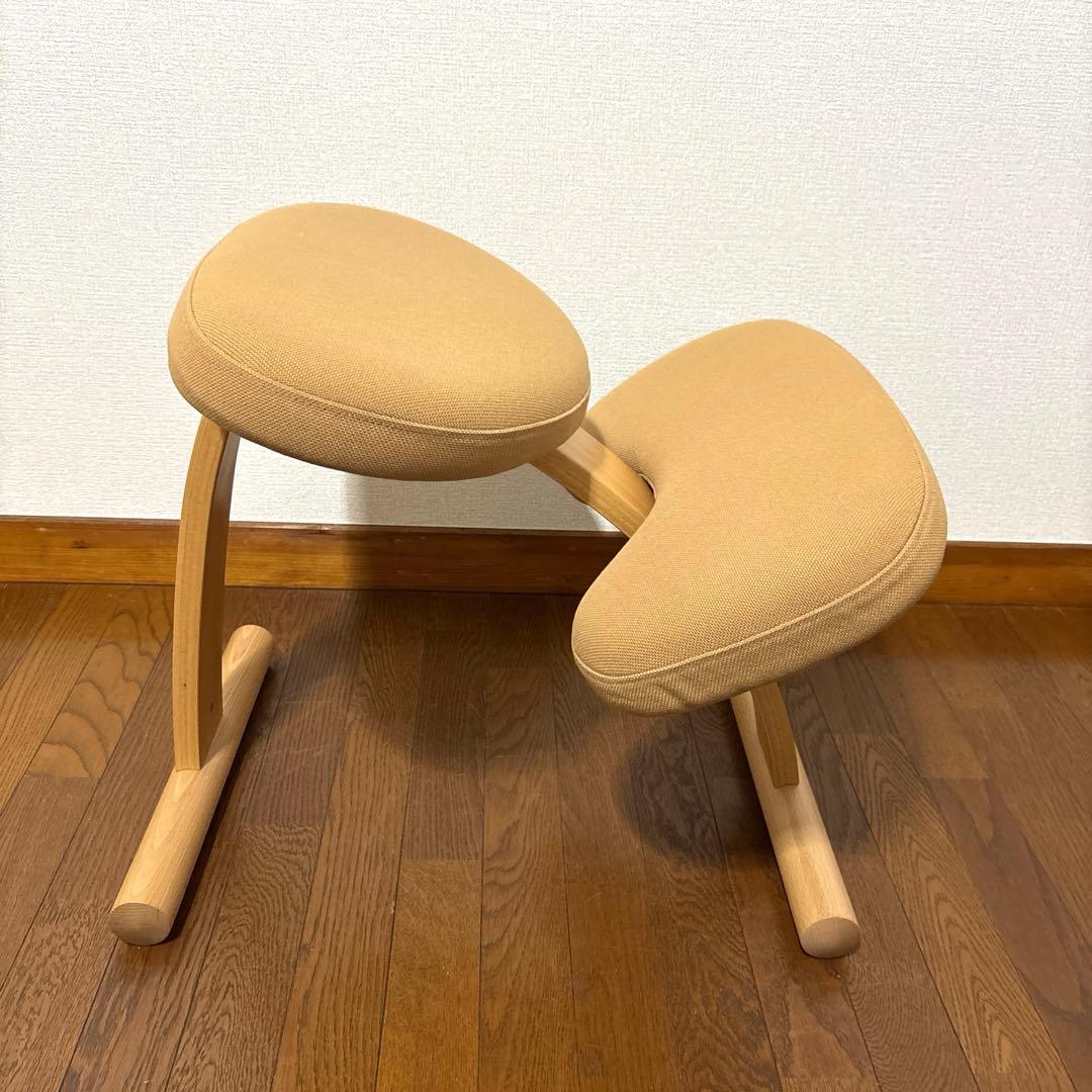 【極美品】balans Easy バランスイージー 通常フレーム ベージュ