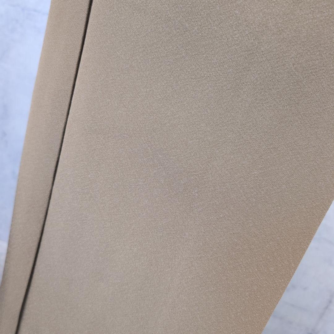 色無地　着物　フルセット　正絹　ダークブラウン　祝い事　F8