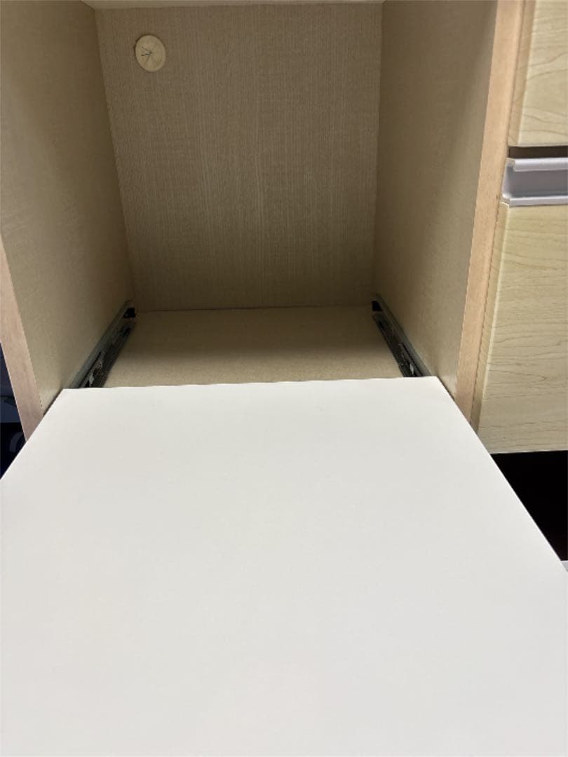 直接お渡し限定　キッチン収納 食器棚 ガラス扉付き