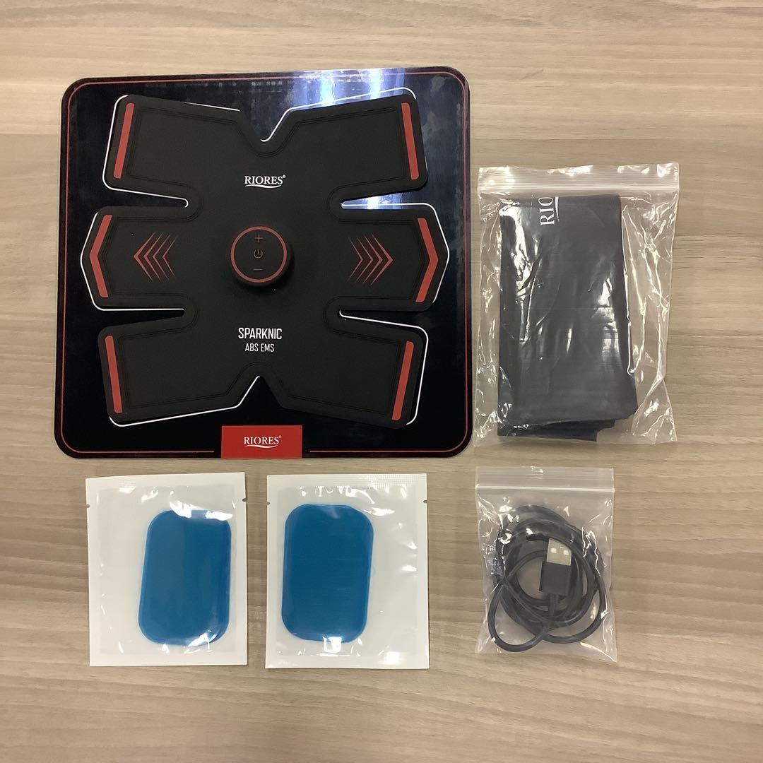 リオレス 足裏用FOOT EMSマット& 腹筋用ABS EMSパッド 2点セット