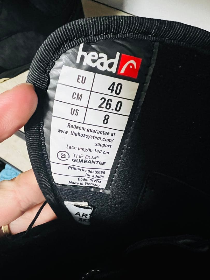 22/23 BOA HEAD スノーボードブーツ メンズ 26cm