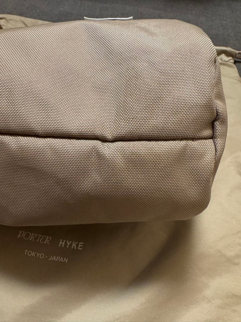 PORTER✖️HYKE BONSAC MINI & COIN CASE ベージュ