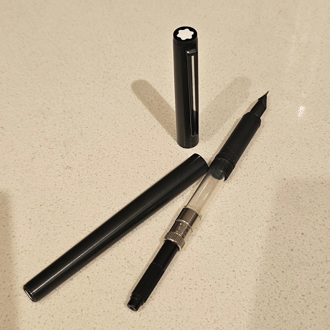 Montblanc ヴィンテージ万年筆 ケース付き　ノブレスブラック