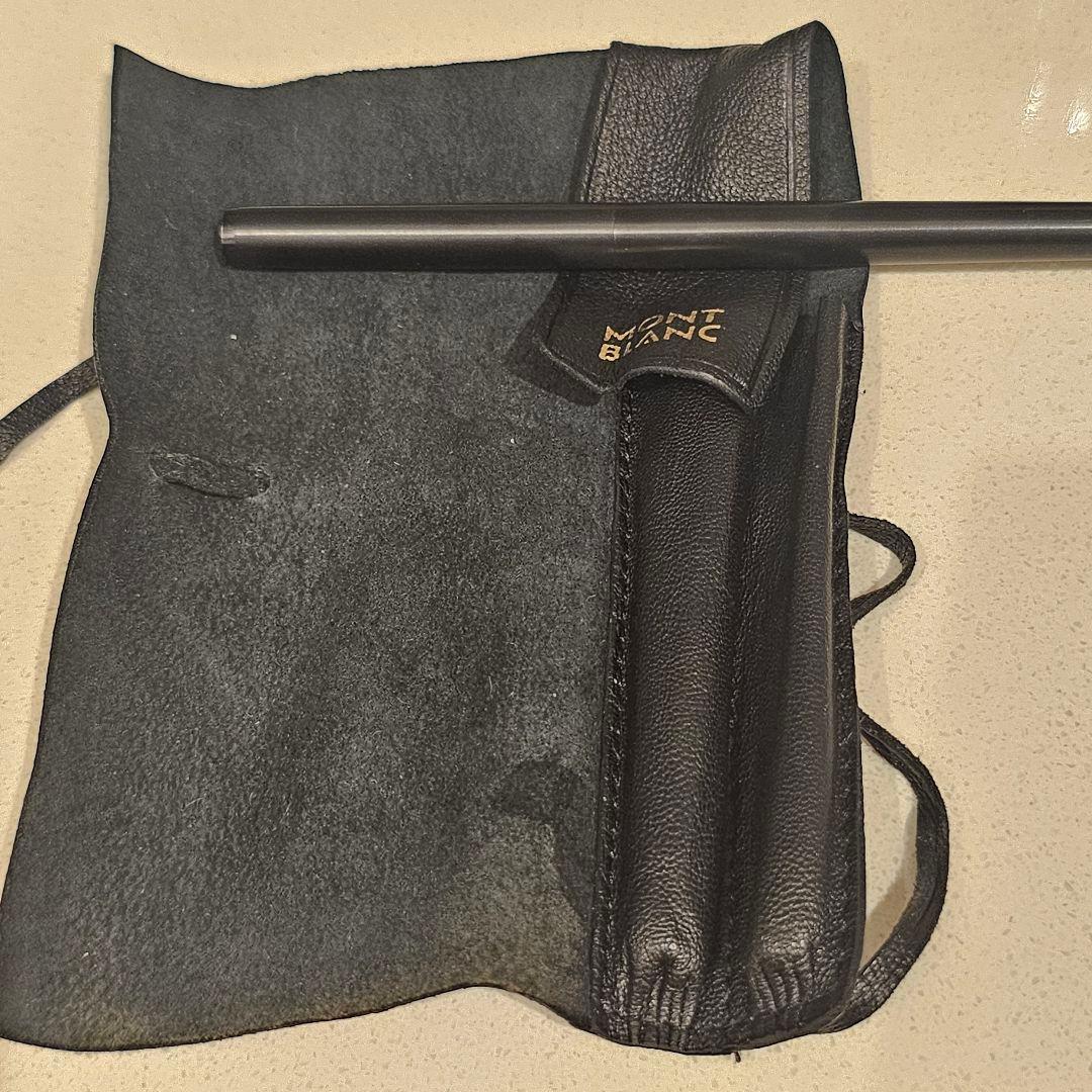 Montblanc ヴィンテージ万年筆 ケース付き　ノブレスブラック