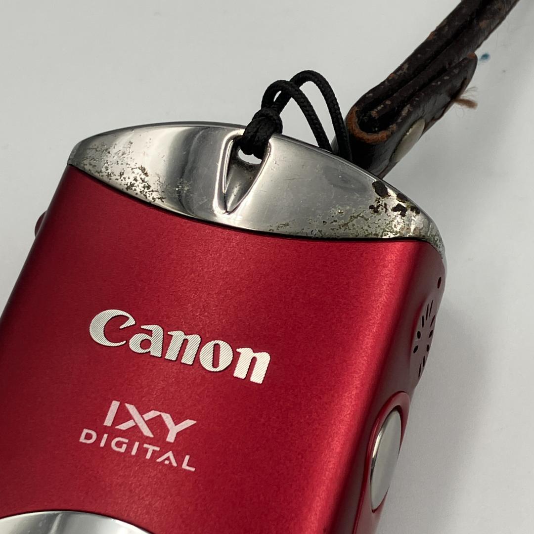 美品 Canon IXY DIGITAL L3 レッド コンパクトデジタルカメラ