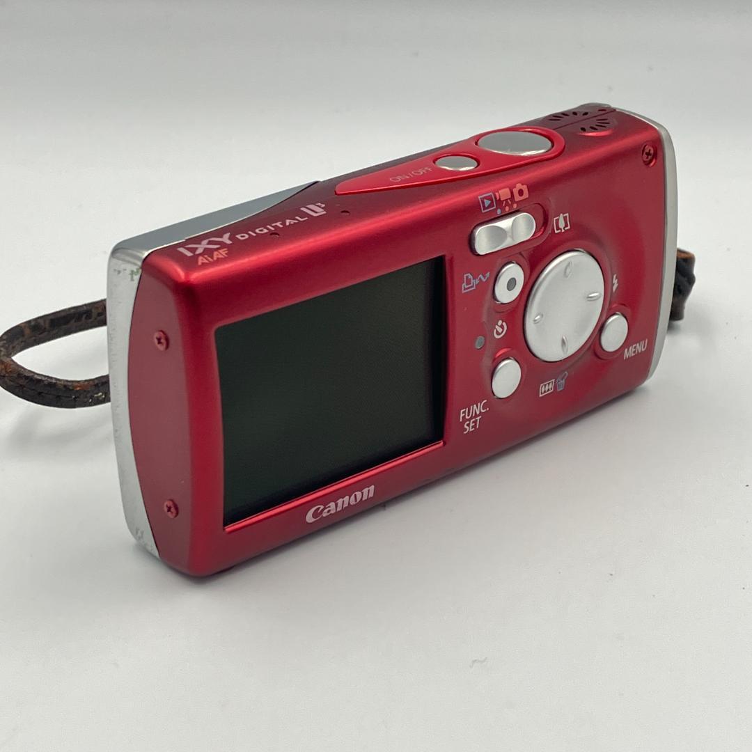 美品 Canon IXY DIGITAL L3 レッド コンパクトデジタルカメラ