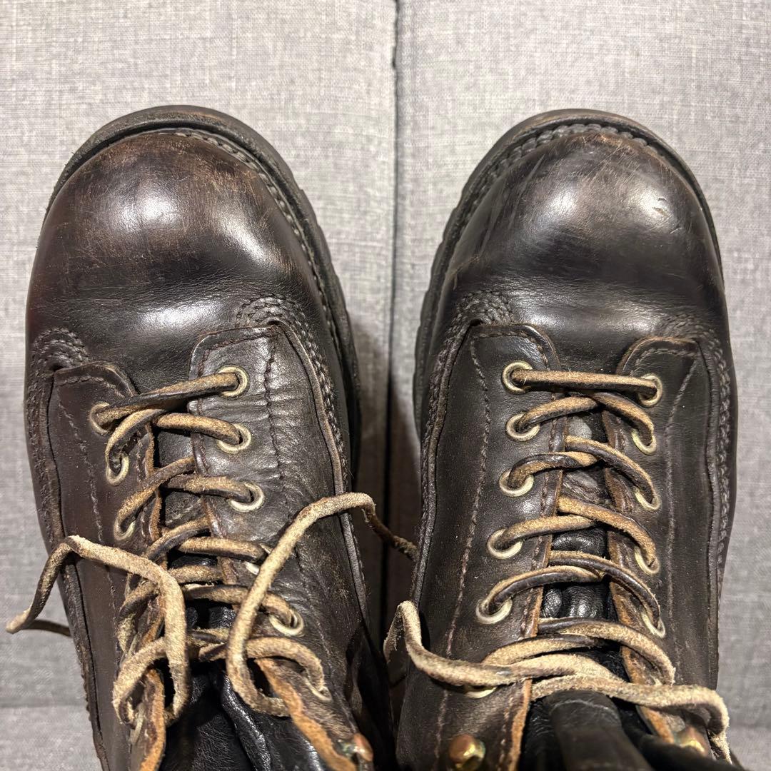 ロンウルフ ロガーブーツ サイズ8 LW00125 LONE WOLF ブラック