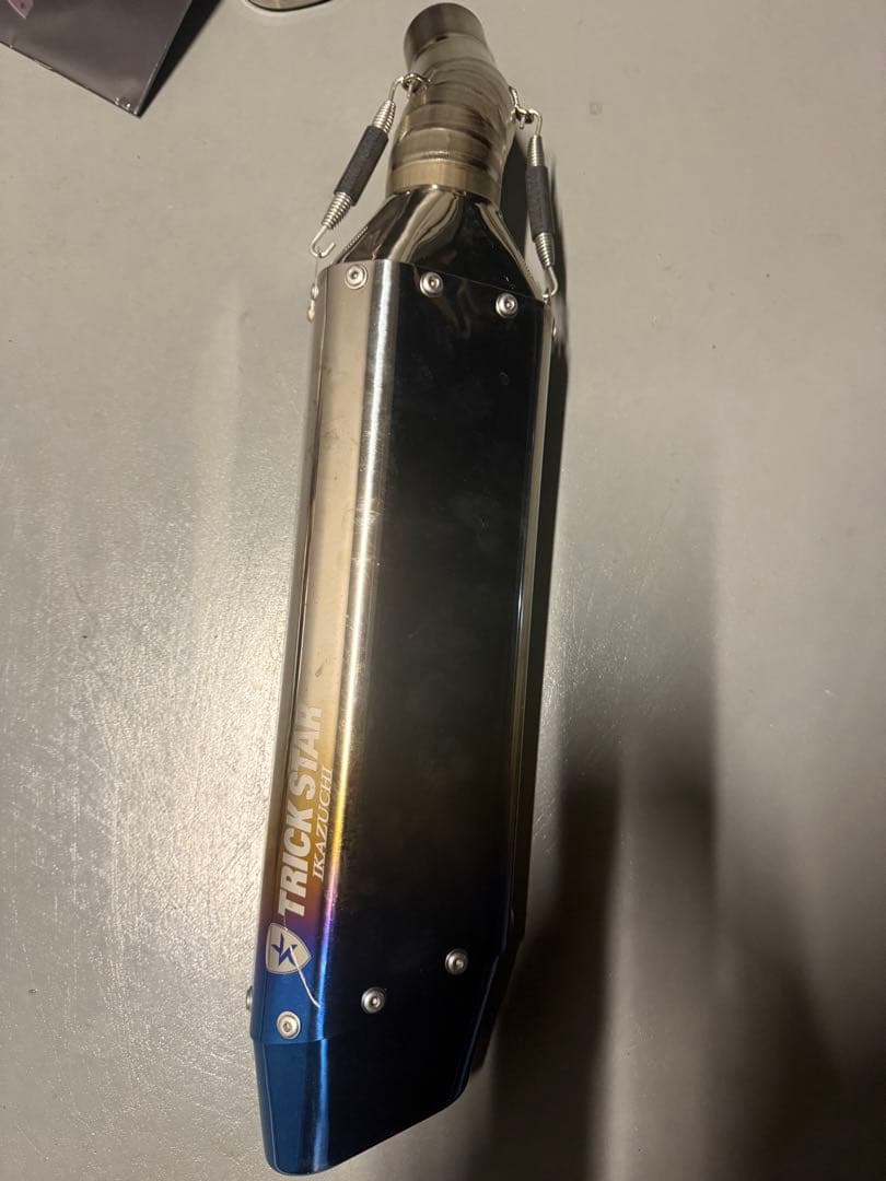 Ninja zx6r(24-25)政府認証スリップオンマフラーIKAZUCHI