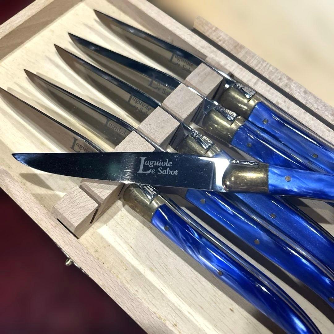 フランス Laguiole le Sabot テーブルナイフ6本セット