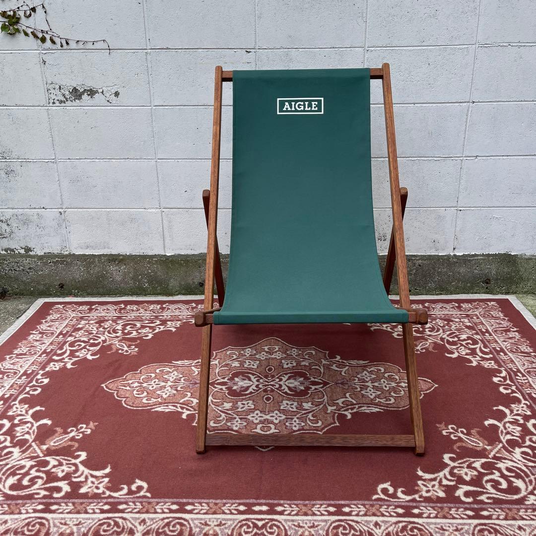 オーストラリア製◾️AIGLE × SOU WESTER 折りたたみチェア