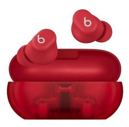 展示品！Beats Solo Buds トランスペアレントレッド