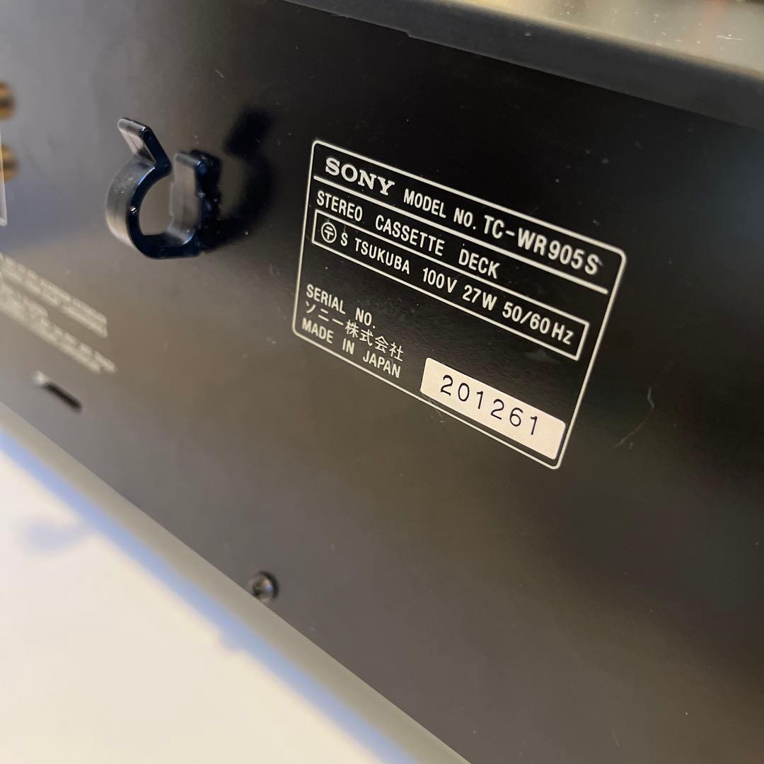 その他 Sony TC-WR905S