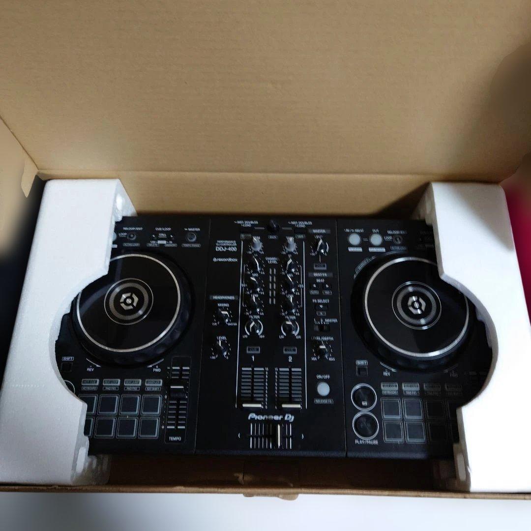 Pioneer DJコントローラー DDJ-400 2022年製　箱あり　説明書