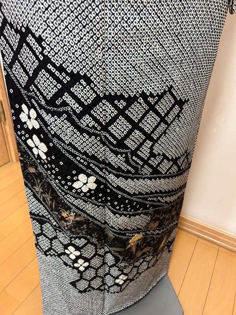 総絞り　訪問着