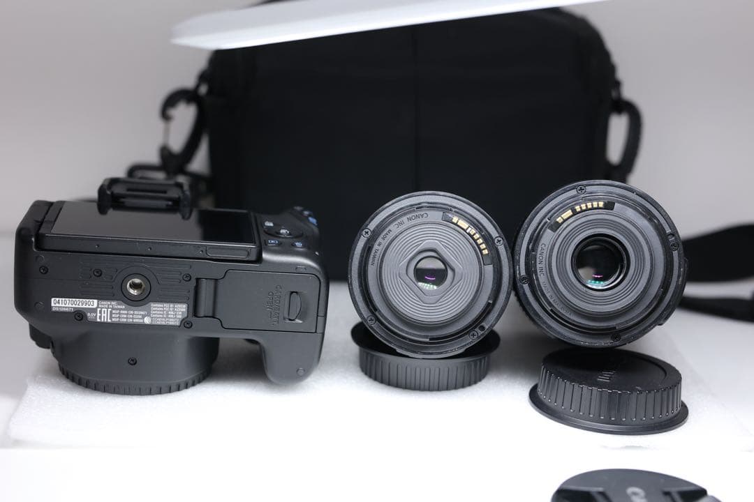 【入学・卒業式】Canon EOS Kiss X9 ダブルズームキット