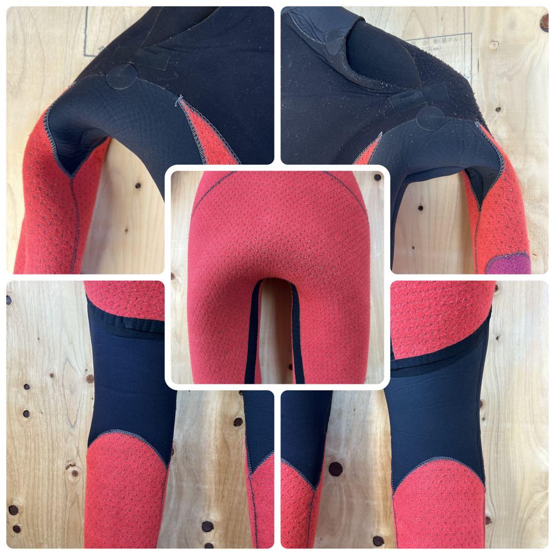 オニール　レディース ウェットスーツ セミドライ3×5mm バックジップ　裏起毛