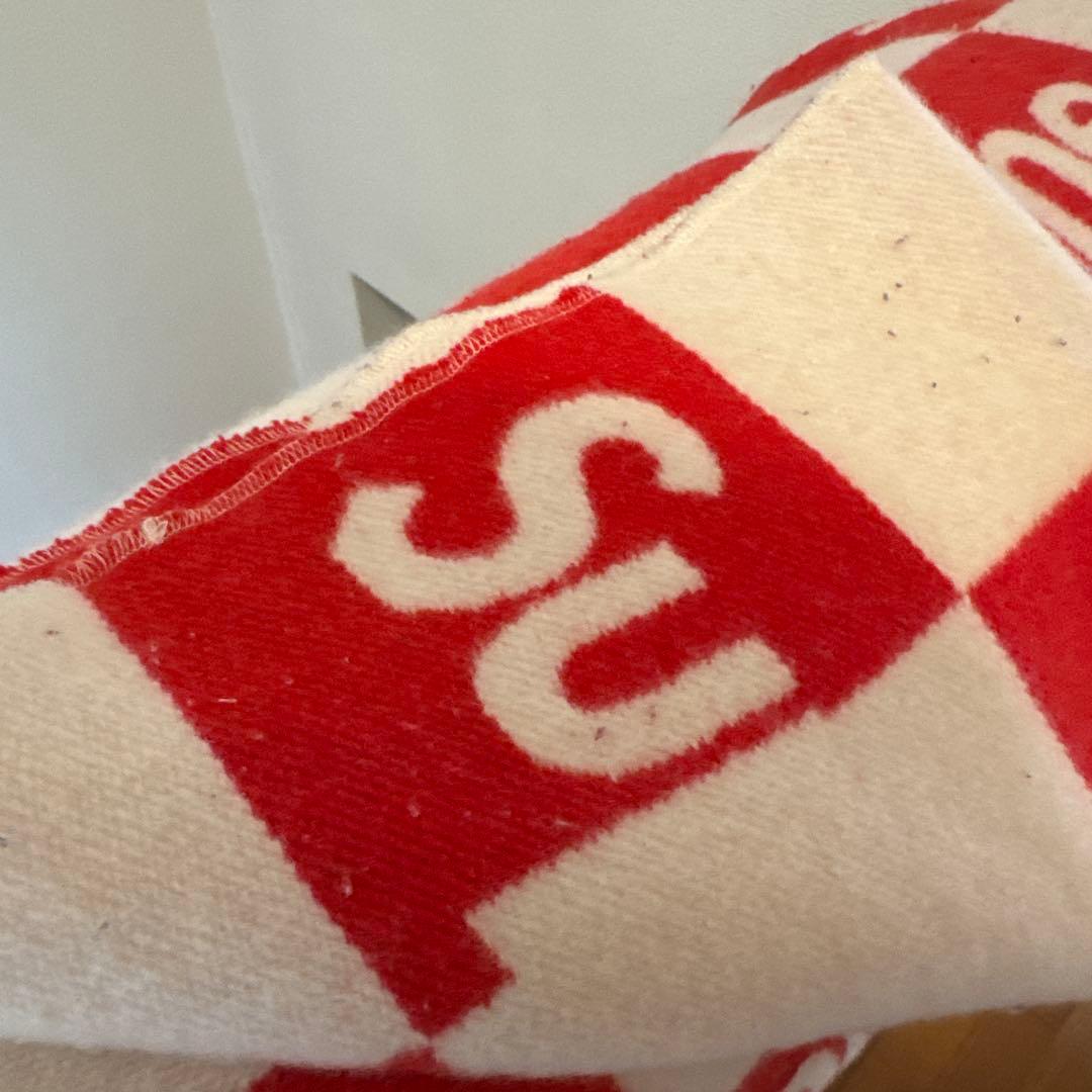 Supreme チェッカーパターン ブランケット