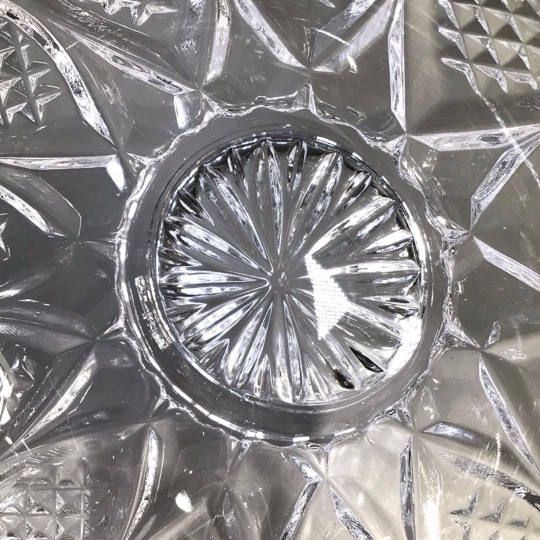 Ｍ９２７　水指　『水崎長寿造』『義山水指』　共箱　茶道具　ガラス工芸