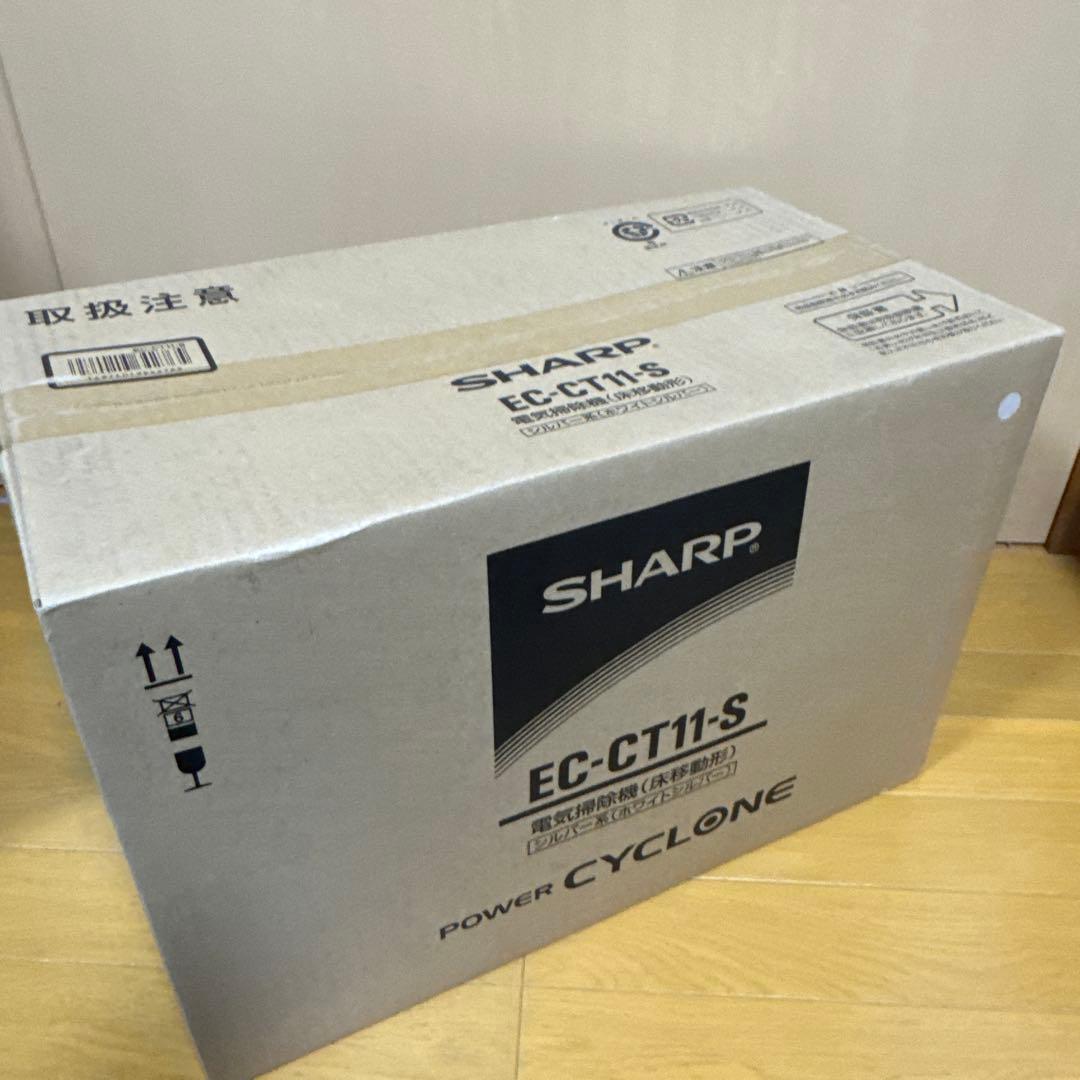 SHARP キャニスター掃除機 EC-CT11-S