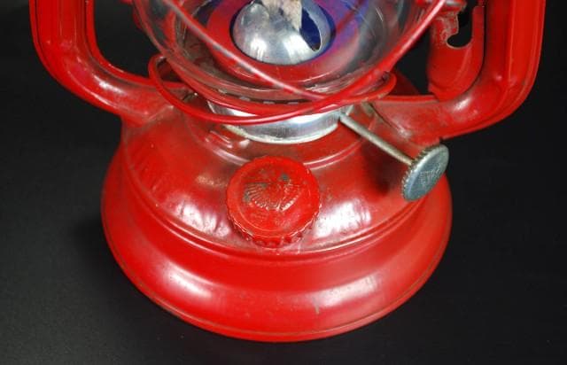 日本製！！別所ハリケーン・ランタン /NO.400　赤【7203352】