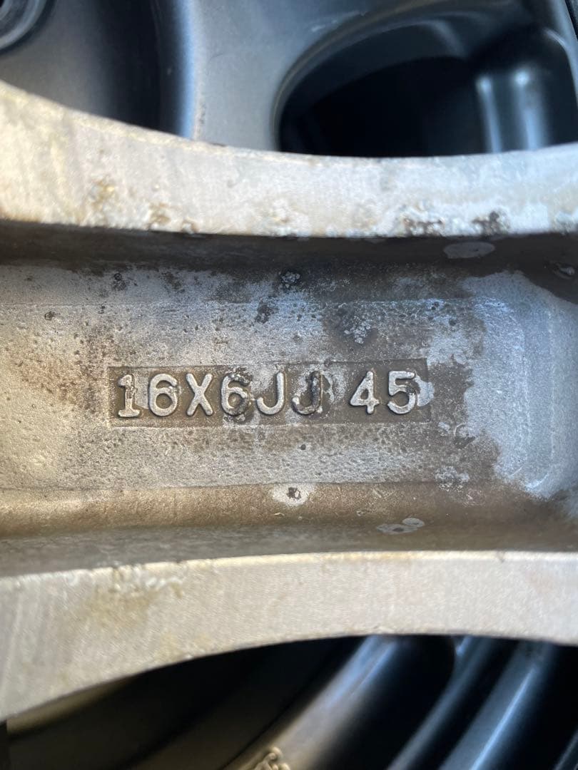 バリ溝イボライン付!TOYOTAプリウス20系純正7スポーク16×6JJ45