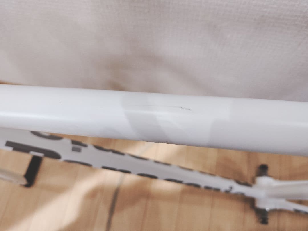 パナソニック競輪・自転車フレーム　色:ホワイト