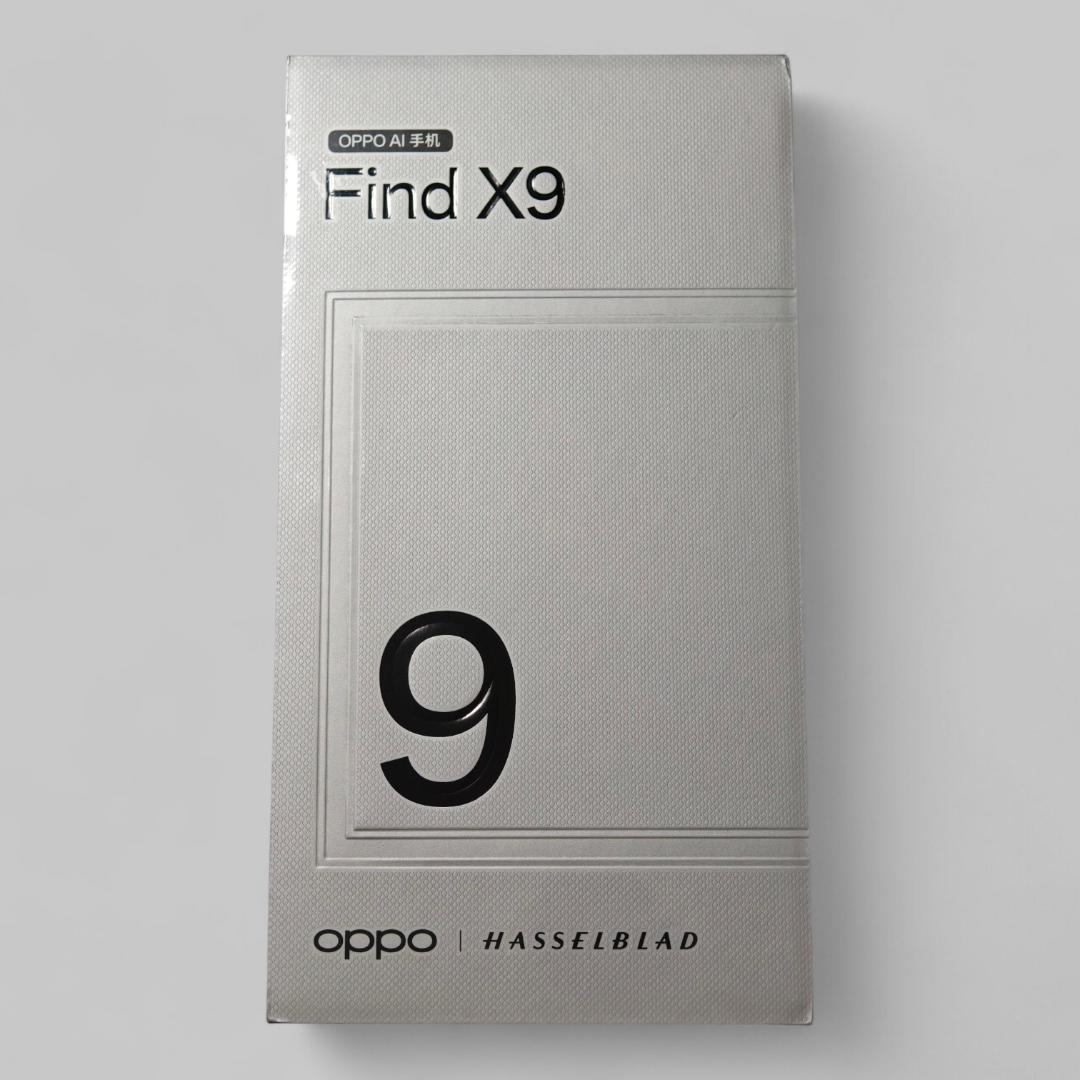 【新品未開封】OPPO Find X9 12GB/256GB 中国版