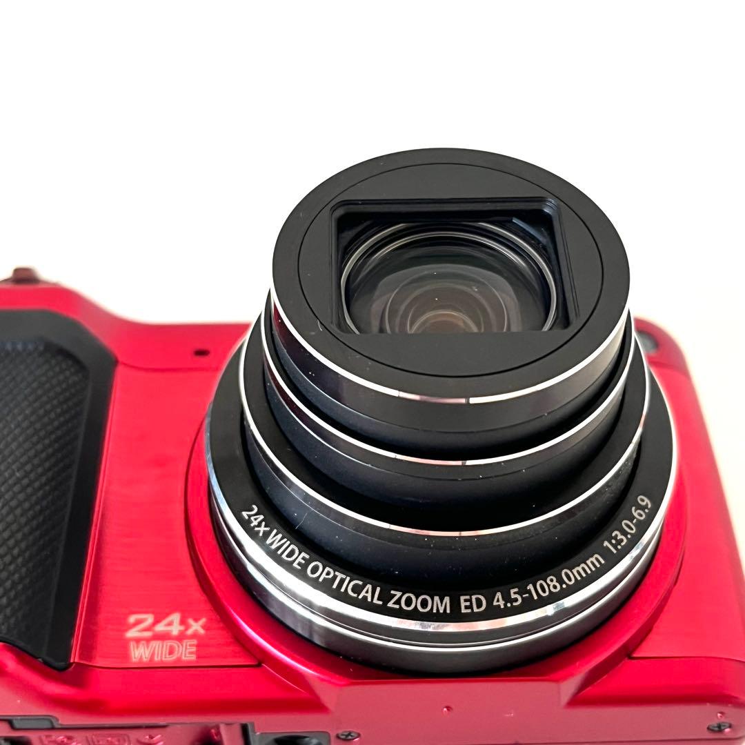 OLYMPUS STYLUS SZ-15 レッド デジタルカメラ