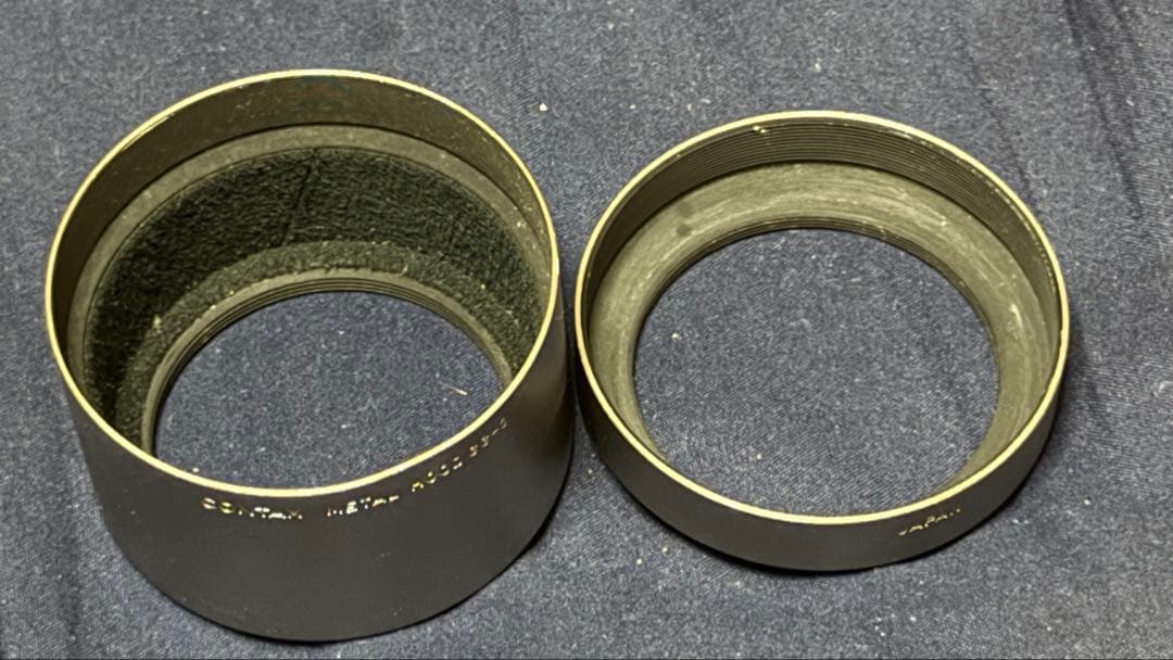 CONTAX G1 レンズ3本（28,45,90mm） レンズフードx2