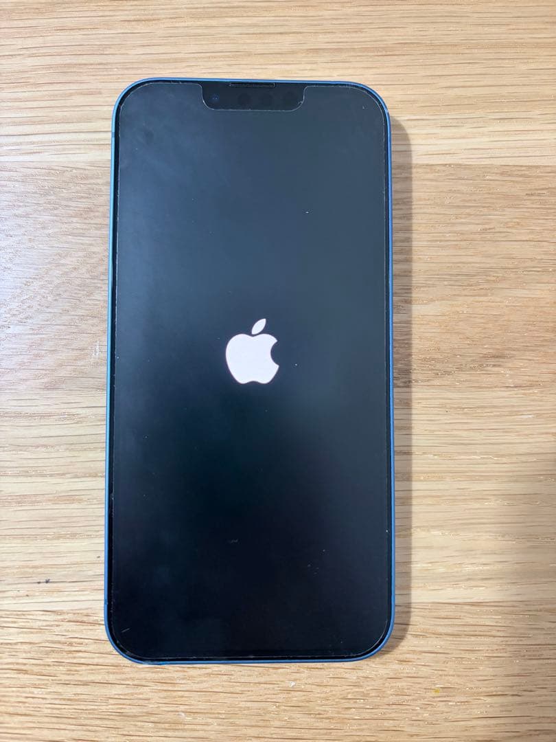 【バッテリー状態100%】 iPhone 13 128GB 青色 箱あり
