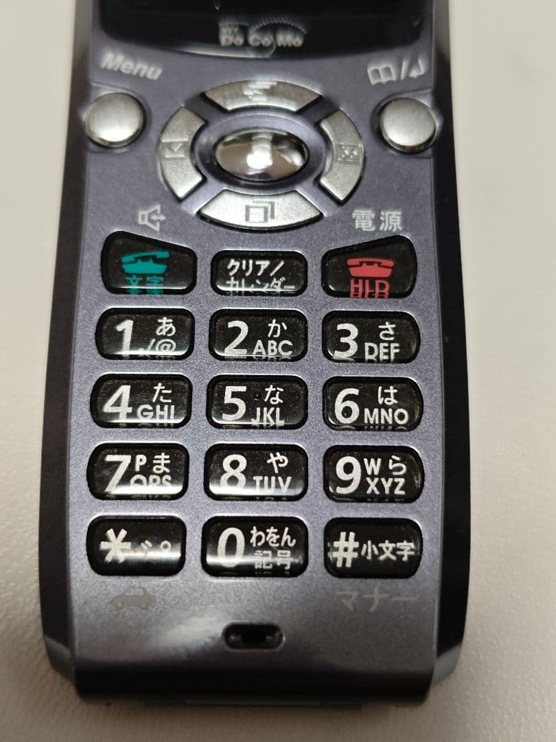 docomo ドコモ mova ムーバ F212i ガンメタ 極美品