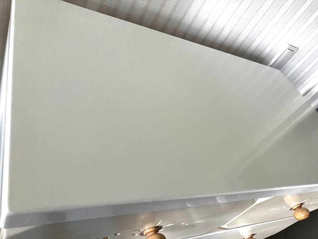 【送料込み】ニトリ　ハイチェスト 引き出し6段　ホワイト　レール付き