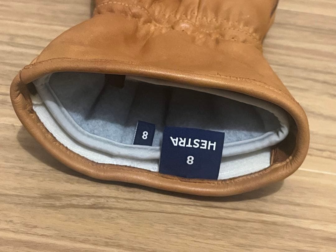 ヘストラ　3-finger Full Leatherr サイズ8