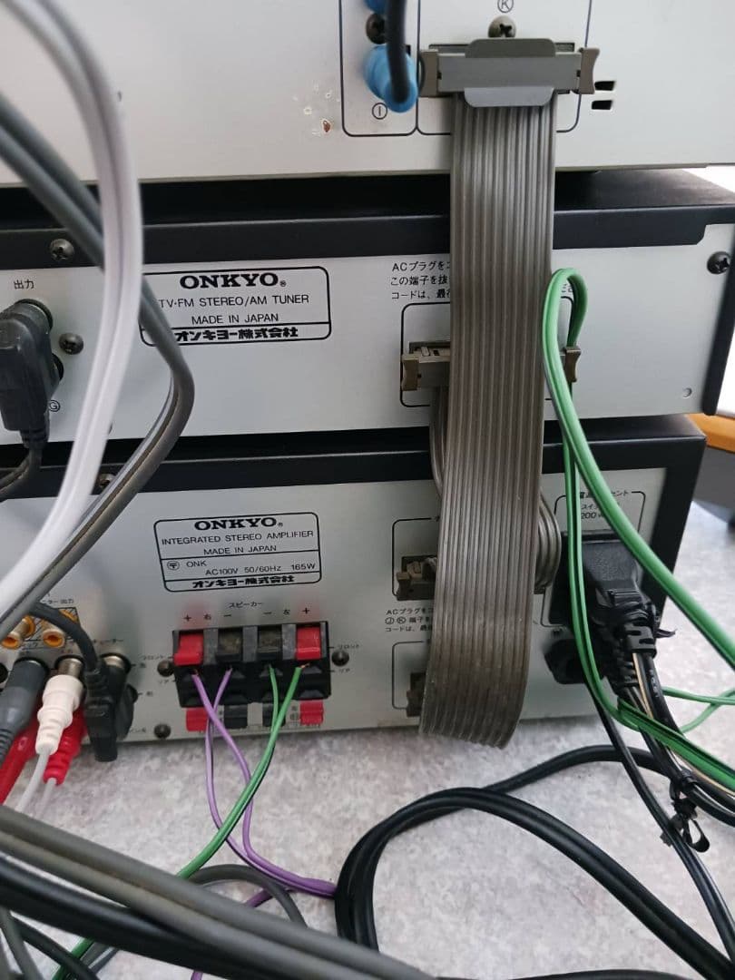 ONKYO DX-F77 ミニコンポ トリプルプレーヤー