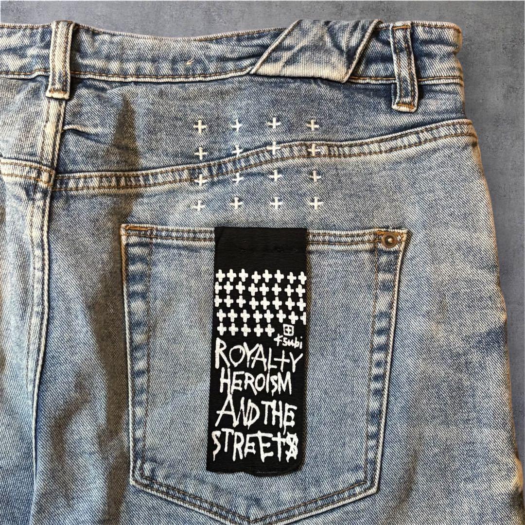 【希少サイズ★36】 ksubiスビ ストレッチデニム 150730