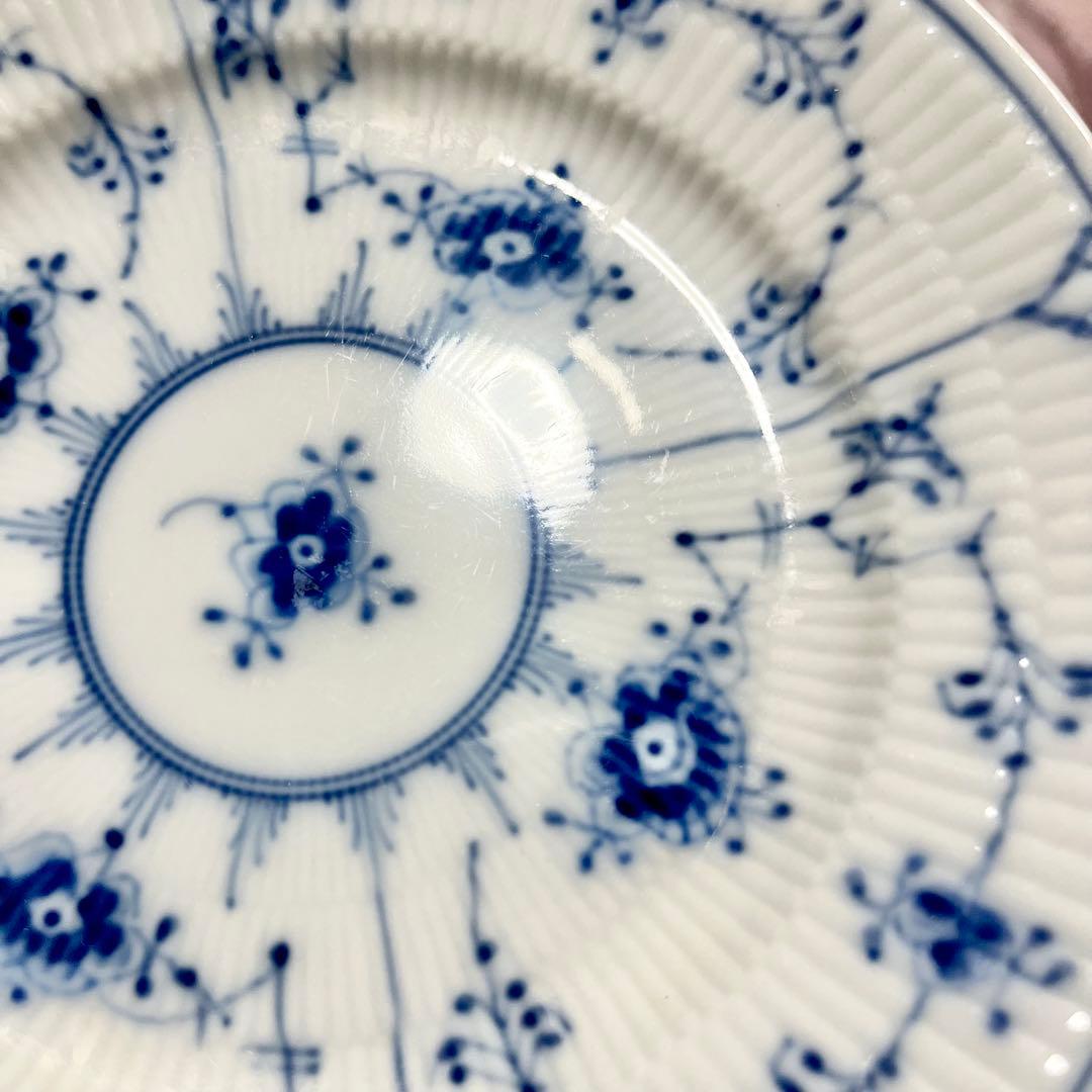 【バラ売りOK】 ロイヤルコペンハーゲン ブルーフルーテッド 17cm 4枚